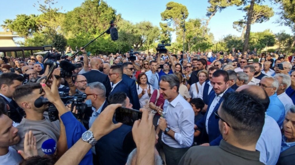 Μητσοτάκης από Χανιά: Η ΝΔ το βράδυ των ευρωεκλογών, να είναι το μεγαλύτερο κόμμα στο Ευρωπαϊκό Λαϊκό Κόμμα